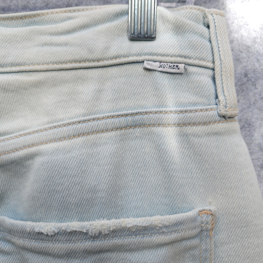 MOTHER The Pixie Tomcat Ankle Jeans In Piña Colada Paradise - Picture 8 of 14
